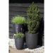 Capi Europe Vase Elegant Low Rib NL black Ø46 x H58 cm 75L