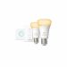 Philips Hue starter kit E27 White Ambiance 2 bulbs