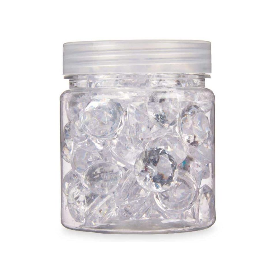 Gift Decor decoratieve diamantstenen 150 g (16 stuks)