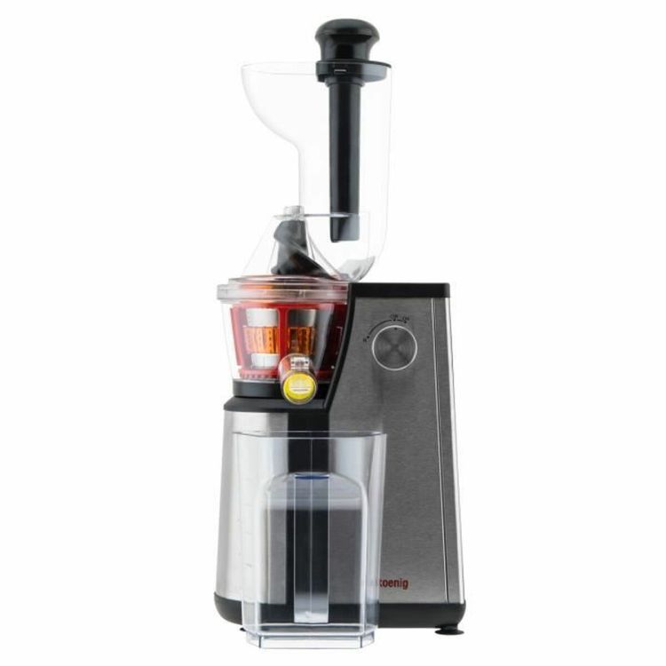 H.Koenig GSX18 slowjuicer 1L 400W RVS zwart