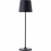Brilliant Kaami G90939/76 oplaadbare LED tafellamp zwart mat IP44 37 cm