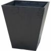 Mega Collections Ecostone Square bloempot zwart 48 × 57 cm