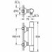 GROHE Precision Start thermostatic shower valve matte black