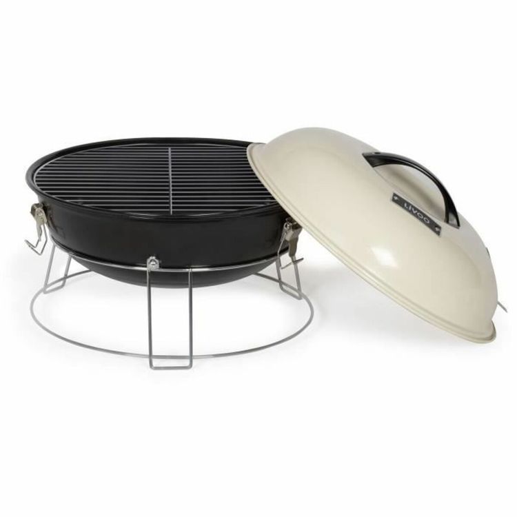 Livoo DOC301 draagbare houtskoolbarbecue 34 cm