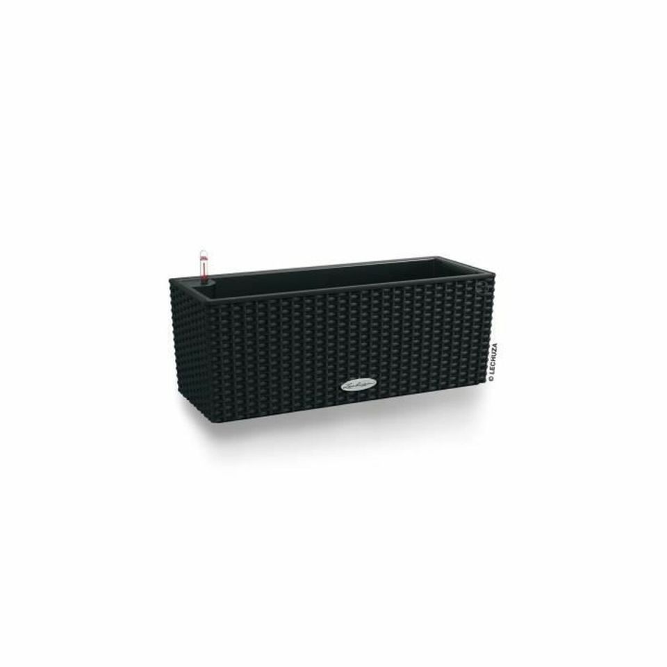 Lechuza Balconera Cottage 50 balkonbak zwart 8L
