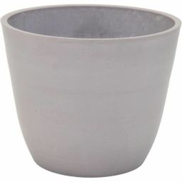 Mega Collections Ecostone Egg bloempot taupe 41 × 33 cm Mega Collections Ecostone Egg bloempot taupe 41 × 33 cm
