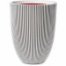 Capi Europe Vase Elegant Low Groove NL ivory 34x34x46 cm