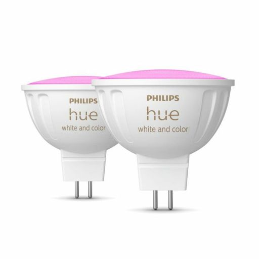 Philips Hue MR16 slimme spot GU5.3 12V 400lm 2-pack Philips Hue MR16 slimme spot GU5.3 12V 400lm 2-pack