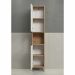 Trendteam Touch hoge badkamerkast wit eiken 191 cm