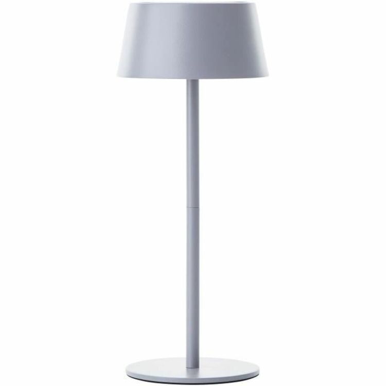 Brilliant Picco G40400/22 rechargeable solar LED table lamp gray IP44 30 cm