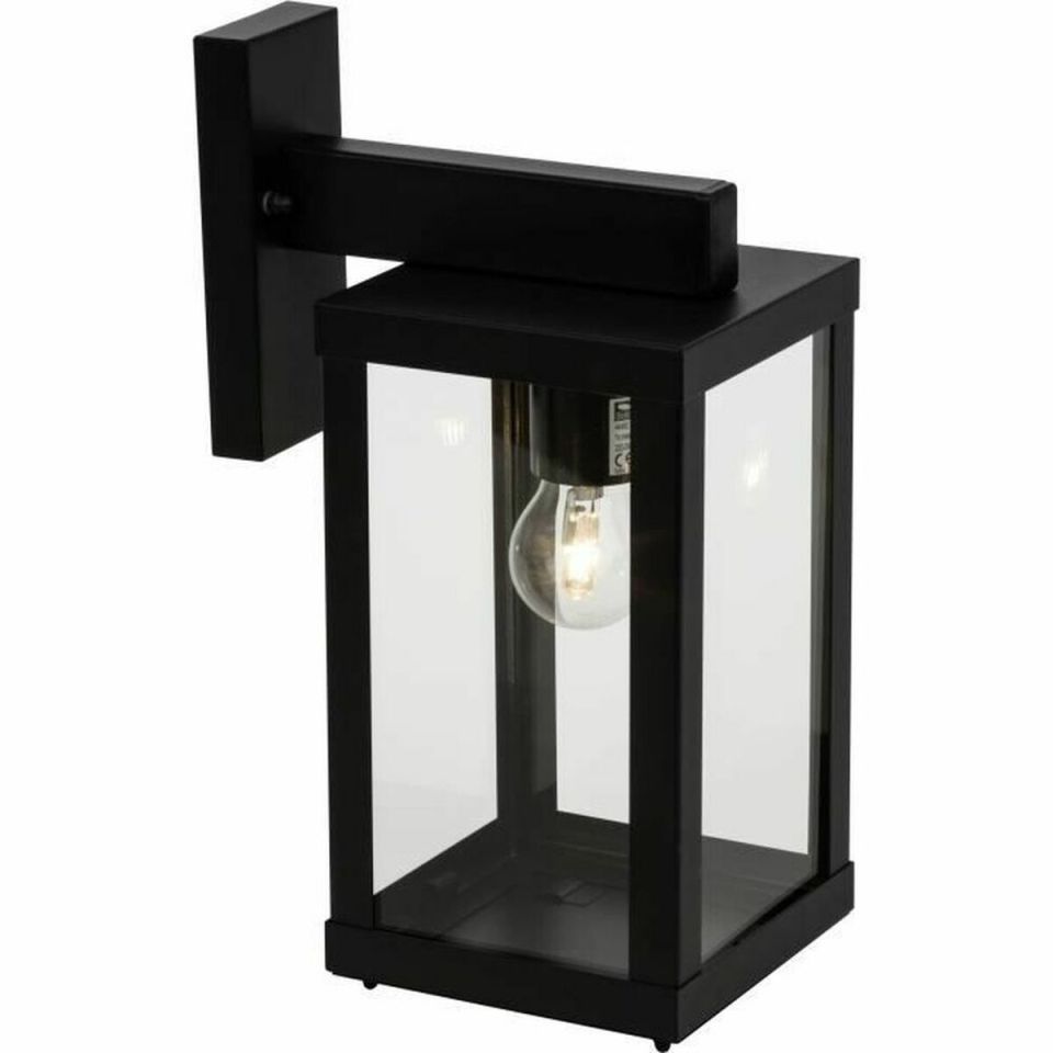 Brilliant Gaia 44482/06 buitenwandlamp zwart IP44 E27 35,5 cm
