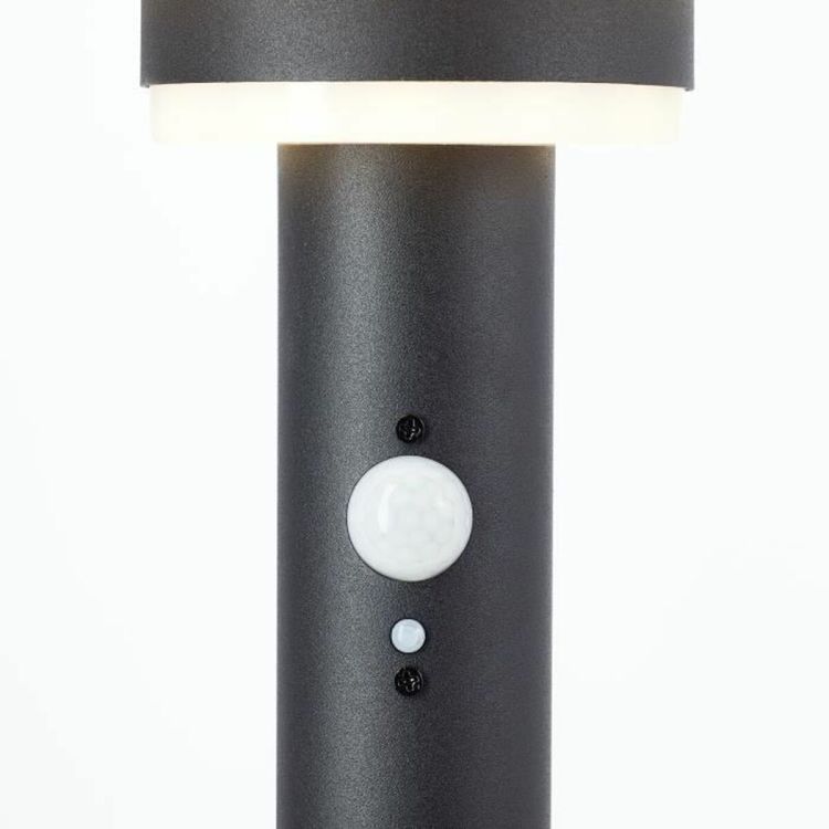 Brilliant Garvina solar staande buitenlamp zwart 85 cm
