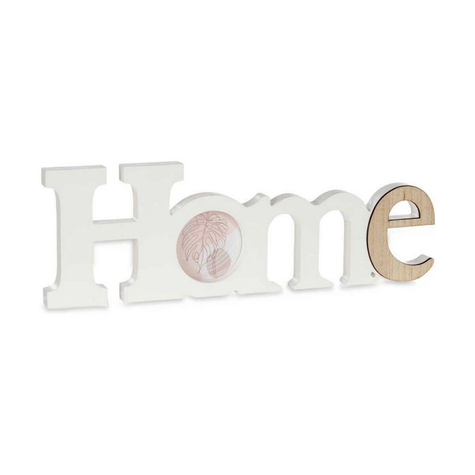 Gift Decor Home MDF fotolijsten wit en bruin 6 stuks
