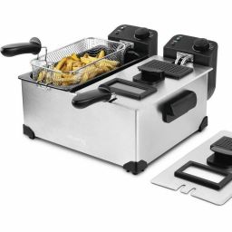 H.Koenig DFX600 dubbele friteuse 2x3L 3600W RVS