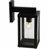 Brilliant Gaia 44482/06 buitenwandlamp zwart IP44 E27 35,5 cm