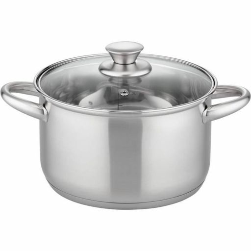 GSW Rigo kookpan 24 cm RVS inductie Pan GSW Staal Ø 24 cm | Huisbest.nl
