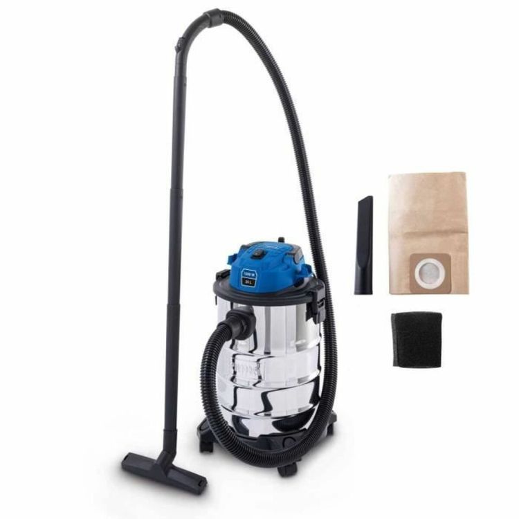 Scheppach VC25 nat- en droogzuiger 25L 1200W RVS