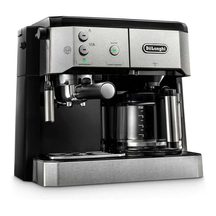 De’Longhi BCO421.S combi koffie- en espressomachine zilver/zwart