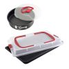 Dr. Oetker Bake and Go bakplaat met deksel 42 x 29 cm en springvorm 26 cm set