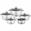 Baumalu BEST 341979 9-delige RVS pannenset inductie