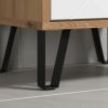Trendteam Touch hoge badkamerkast wit eiken 191 cm