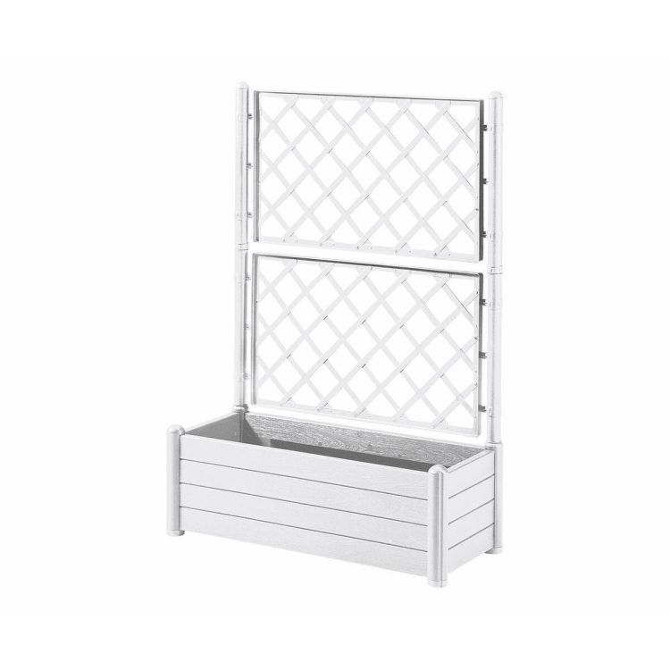 Grondlegger Stefanplast 100 x 43 x 142 cm Rechthoekig Wit | Huisbest.nl
