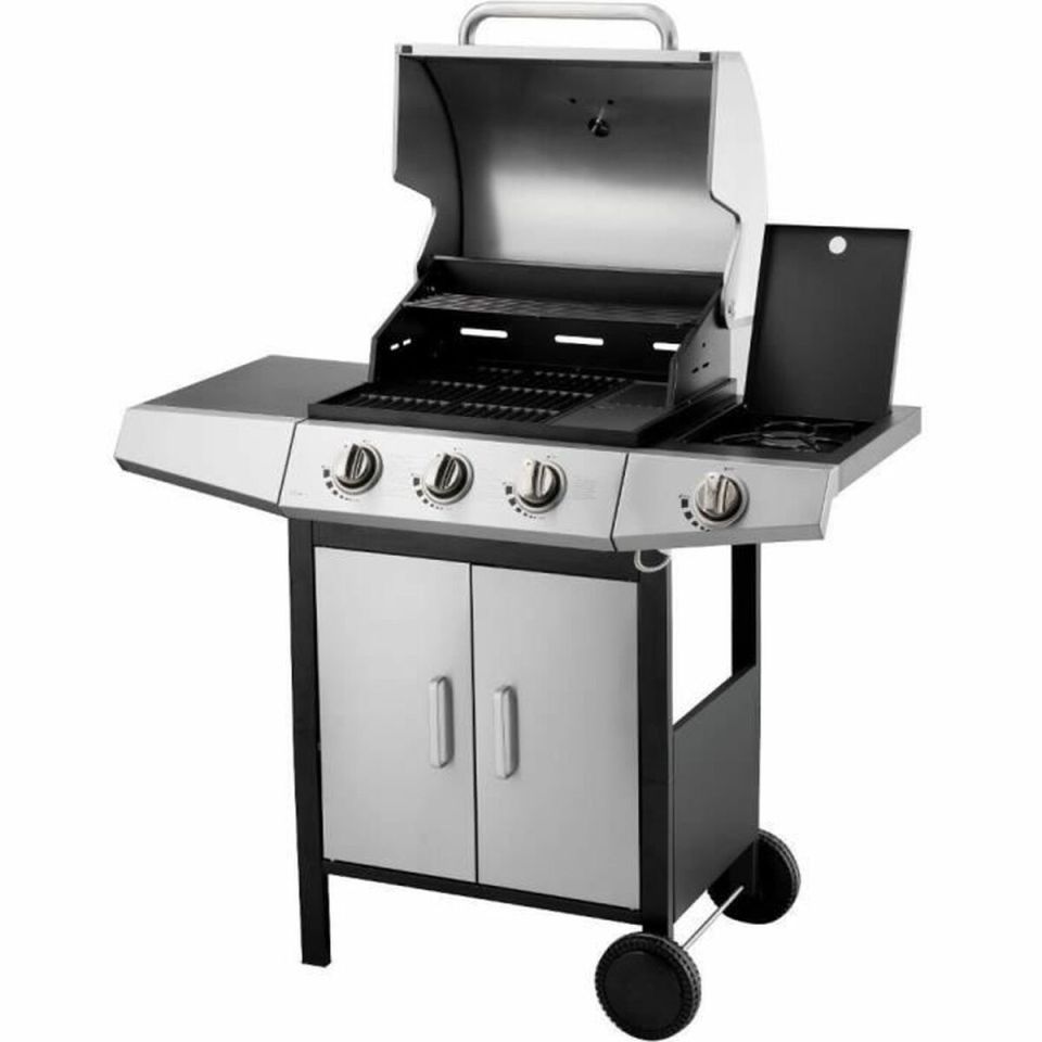 Fieldmann FZG 3010 gasbarbecue 3+1 branders met zijbrander