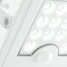 Brilliant Luton G40420/05 solar LED outdoor wall light white with motion sensor IP65 12 cm