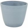 Mega Collections Ecostone Egg plantenbak grijs 53 cm
