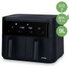 H.Koenig FRY900 dual airfryer 9L 2400W touchscreen
