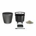 Lechuza Classico Premium LS 21 flower pot anthracite 3L