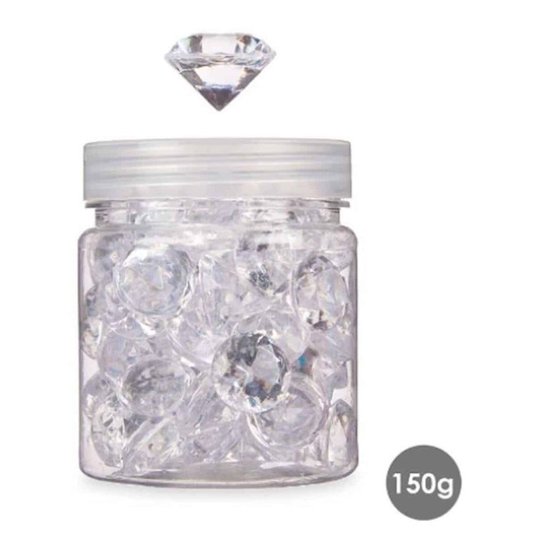 Gift Decor decoratieve diamantstenen 150 g (16 stuks)