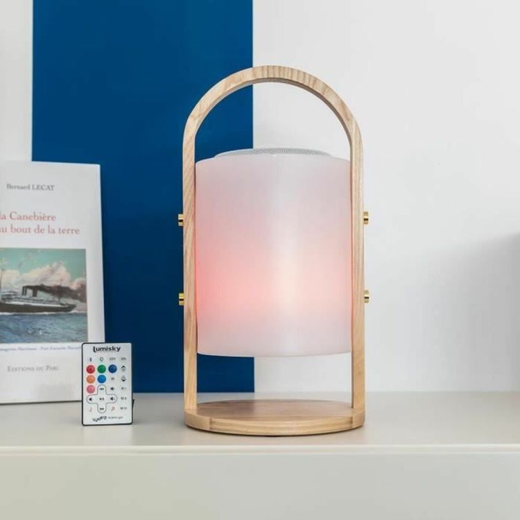Lumisky Woody Play bluetooth speakerlamp LED IP44