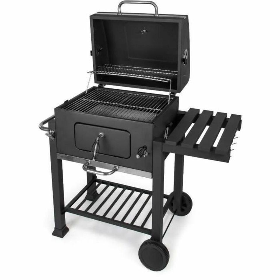 Fieldmann FZG 1008 houtskoolbarbecue met deksel