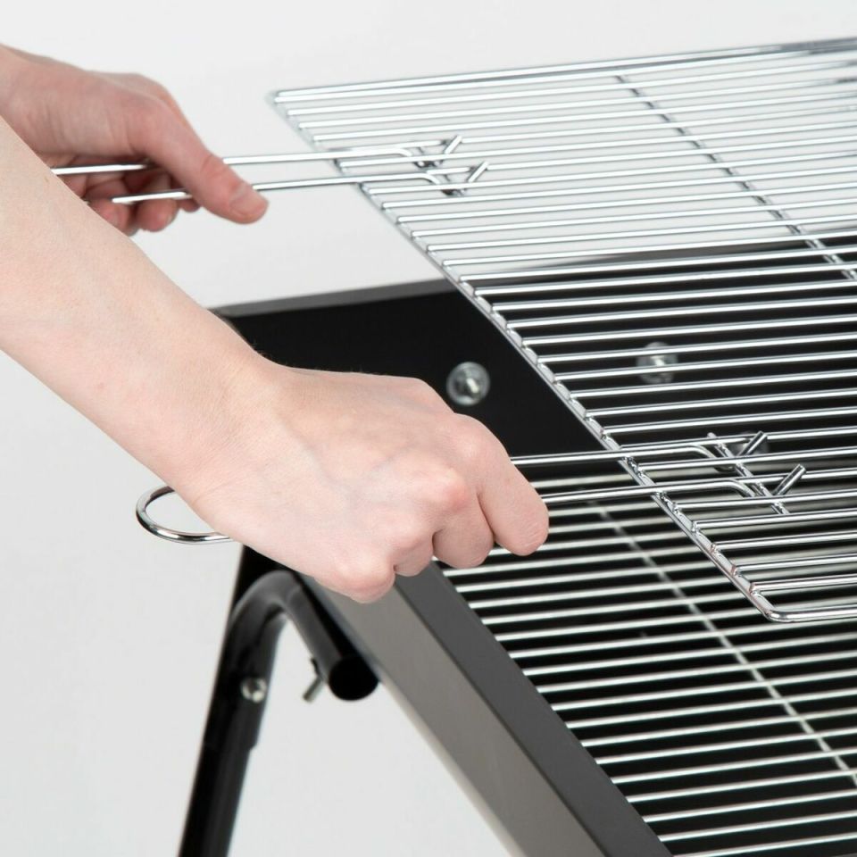 Aktive 63111 houtskoolbarbecue 91 cm met handvatten
