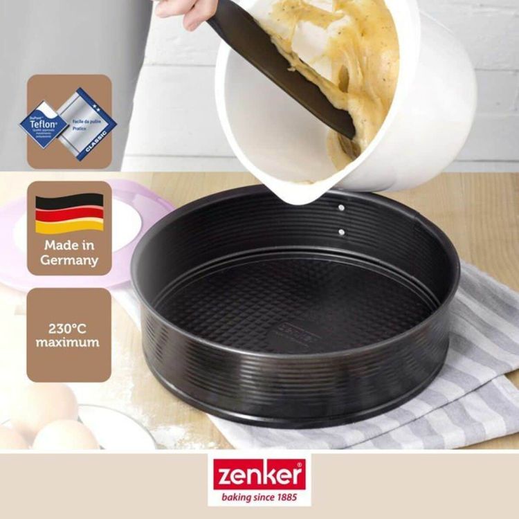 Zenker springform set 3-piece 20/24/28 cm non-stick steel
