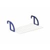 Leifheit Classic 70 hangdroogrek balkon wit/blauw
