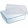 Pyrex Cook & Freeze 2.6L Glass Food Storage Container with Lid