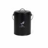 Livoo MES154N keukencompostemmer 6L zwart met koolfilter