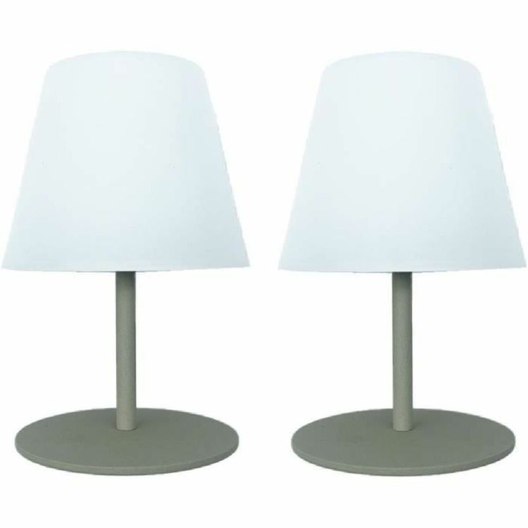 Lumisky TWINS Olive set van 2 draadloze tafellampen