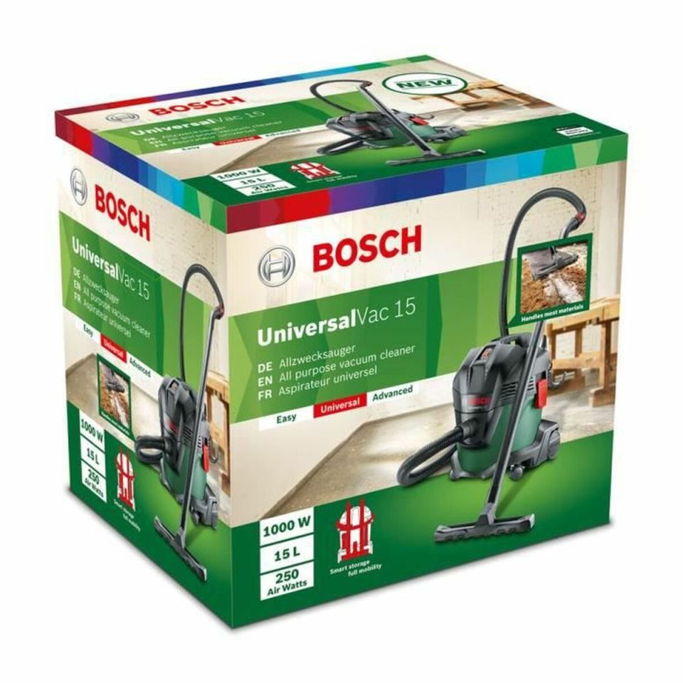 Bosch UniversalVac 15 wet and dry vacuum cleaner 15L 1000W