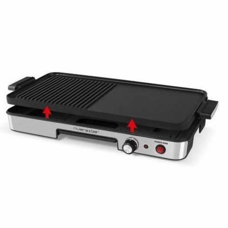 Riviera & Bar QPL365 plancha grill 1900W Power Zone