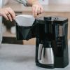 Melitta Look V Therm filterkoffiezetapparaat zwart