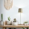 Brilliant Kaami G90939/18 oplaadbare LED tafellamp cappuccino/matgoud IP44 dimbaar