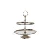 DKD Home Decor Middenstuk Zilverkleurig Acryl Aluminium