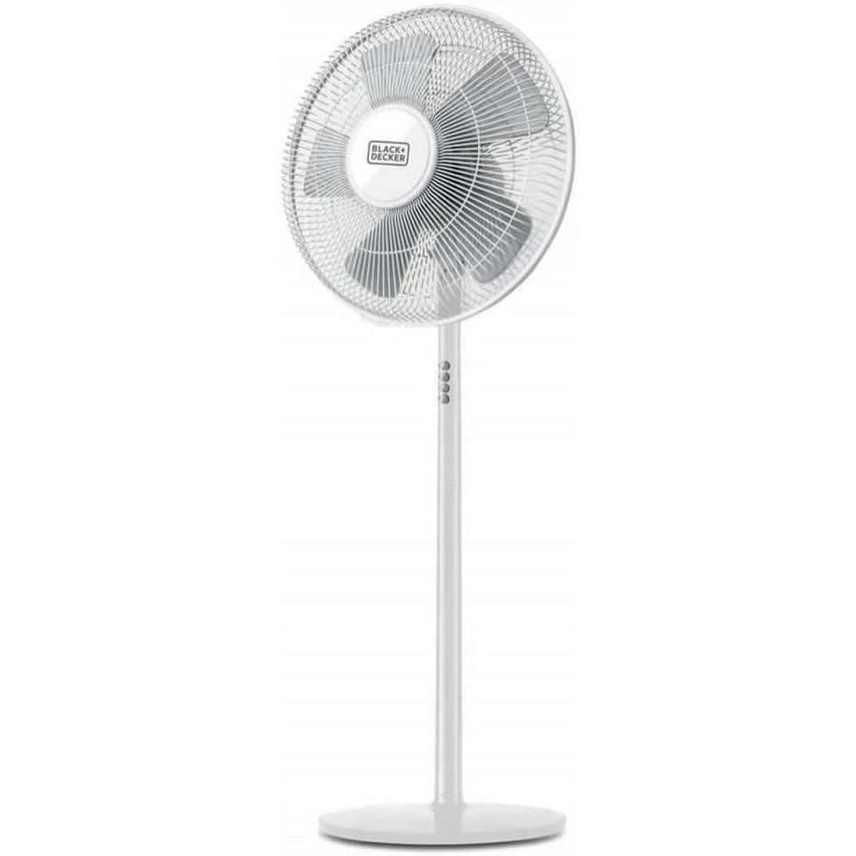 Black & Decker standing fan BXEFP60E 60W white