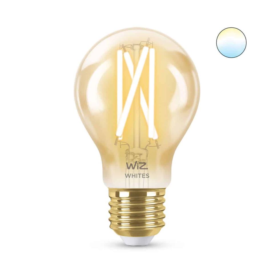 WiZ Connected Filament Amber E27 7W 640lm 2000-5000K