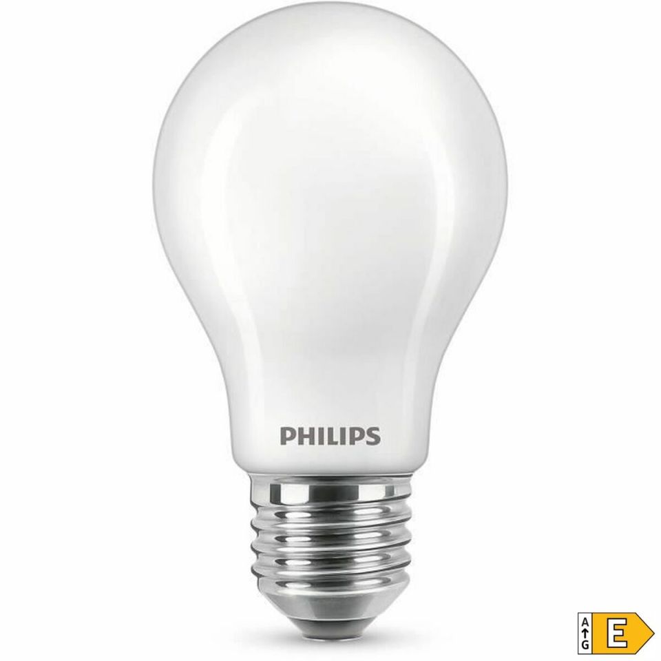 Philips LED lamp E27 75W equivalent 4000K frosted (2 pcs)