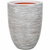 Capi Europe Vase Elegant Low Rib NL ivory Ø46 x H58 cm 75L