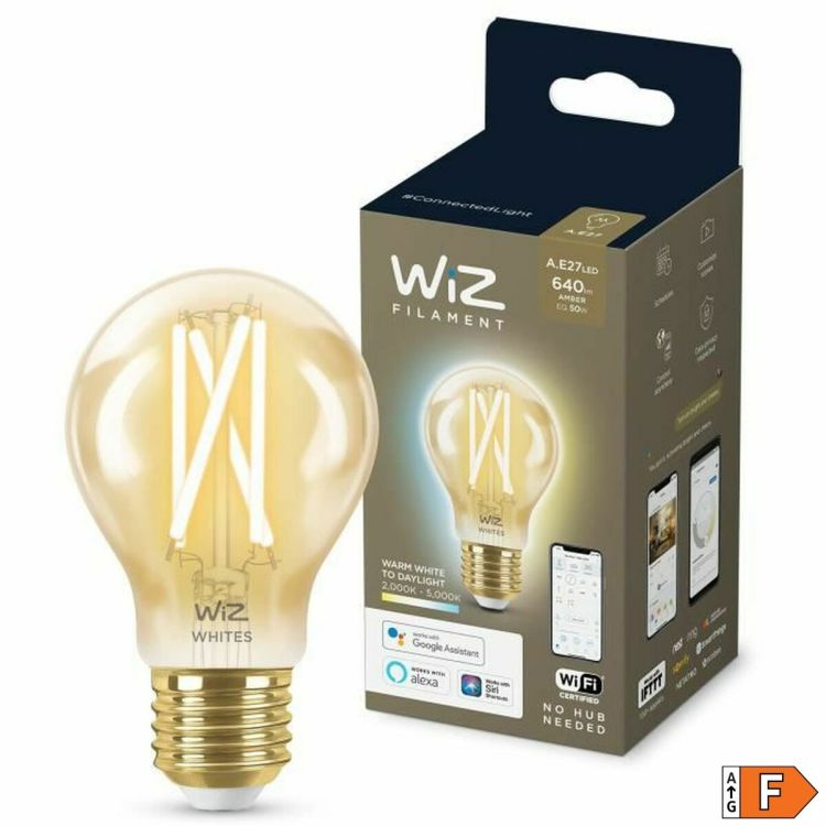 WiZ Connected Filament Amber E27 7W 640lm 2000-5000K